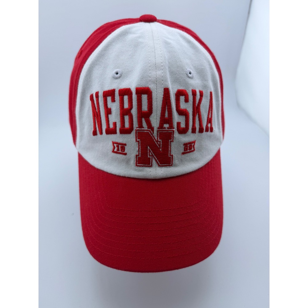 Nebraska Cornhuskers Hat Captivating Red White Adjustable NCAA Baseball Cap